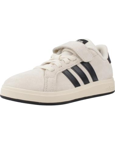 ADIDAS SCARPA GRAND COURT 00S I25 BEIGE CON VELCRO BAMBINO BLAMAR