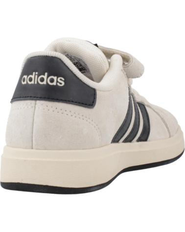 ADIDAS SCARPA GRAND COURT 00S I25 BEIGE CON VELCRO BAMBINO BLAMAR