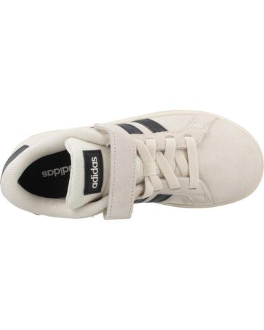 ADIDAS SCARPA GRAND COURT 00S I25 BEIGE CON VELCRO BAMBINO BLAMAR