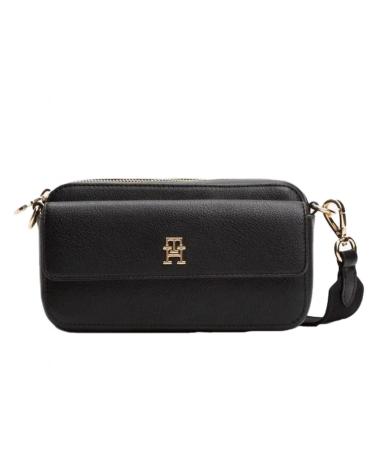 TOMMY HILFIGER BOLSOS MUJER MODELO TH DISTINCT CAMERA BAG COLOR NEGRO BDS