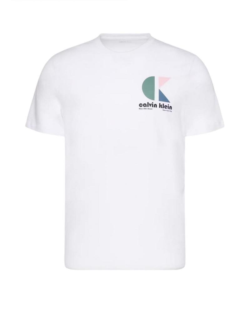 CALVIN KLEIN CK BH LOGO GRAPHIC TEE BLANCO