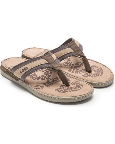 Infradito per Uomo LOIS JEANS SANDALIAS HOMBRE LOIS 86090 MARRON VARIOS COLORES