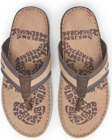 Infradito per Uomo LOIS JEANS SANDALIAS HOMBRE LOIS 86090 MARRON VARIOS COLORES