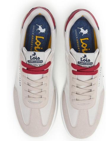 LOIS JEANS DEPORTIVO COMBINADO CRUDO BEIG