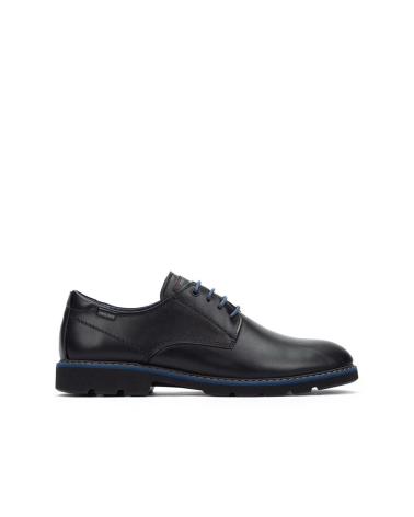 PIKOLINOS ALARCON S - CALZATURE ELEGANTI IN PELLE NERA NEGRO