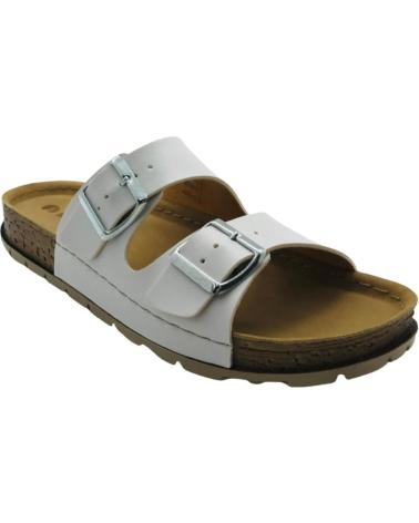 INBLU SANDALIA MUJER ESTILO CHANCLA NB000007 BLANCO