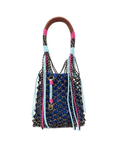 PINKO BOLSOS MUJER MODELO HAND POUCH CLASSIC COLOR NEGRO ZZ1Q