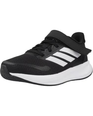 SCARPE ADIDAS RUNFALCON 5 VELCRO BAMBINO IE8574 NERO-BIANCO NEGRO
