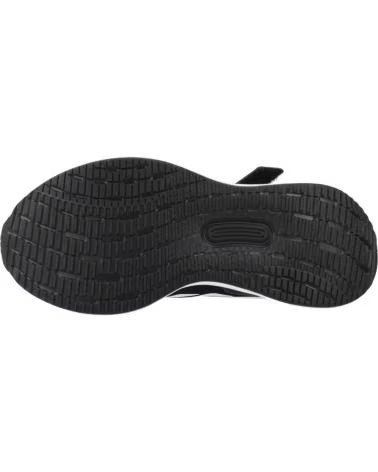 SCARPE ADIDAS RUNFALCON 5 VELCRO BAMBINO IE8574 NERO-BIANCO NEGRO