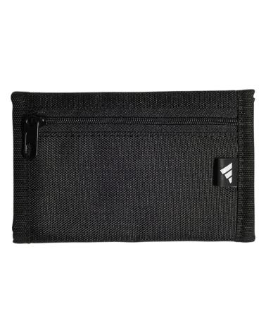 ADIDAS VERSITY JG1107 BLACK WALLET WITH SPORTSWEAR LOGO NEGRO