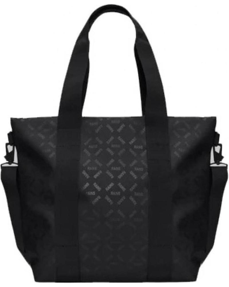 RAINS BOLSOS HOMBRE MODELO TOTE BAG MINI COLOR NEGRO HOUSE