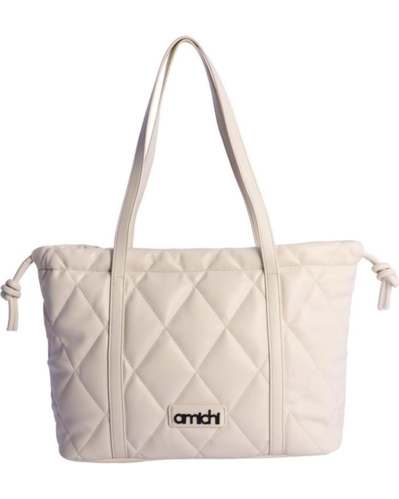 AMICHI BOLSOS MUJER MODELO 0RV7710016 COLOR BEIS MARFIL