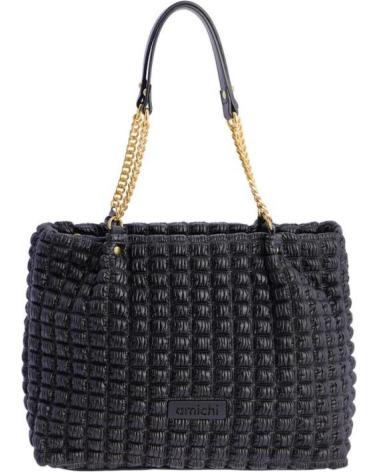 AMICHI BOLSOS MUJER MODELO 0RV7716001 COLOR NEGRO