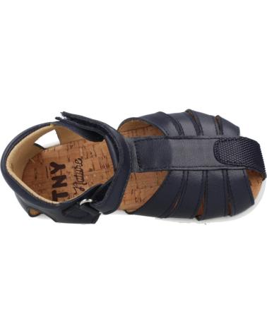 TINNY SHOES SANDALIAS NINO MODELO ARES201 COLOR AZUL YOKU
