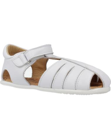 TINNY SHOES SANDALIAS NINO MODELO ARES201 COLOR BLANCO BEYAD