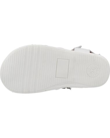 TINNY SHOES SANDALIAS NINO MODELO ARES201 COLOR BLANCO BEYAD