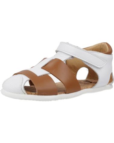 TINNY SHOES SANDALIAS NINO MODELO TRITON203 COLOR BLANCO BEYAD