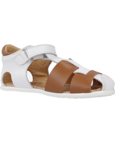 TINNY SHOES SANDALIAS NINO MODELO TRITON203 COLOR BLANCO BEYAD