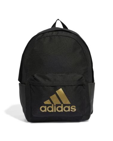 ADIDAS CLASSIC BOS 3S BP RUCKSACK SCHWARZ MIT GOLDLOGO IL5812 NEGRO