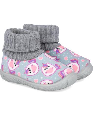 Pantofole per Bambina BUBBLE BOBBLE 1005 ZAPATILLAS DE CASA NINA GRIS