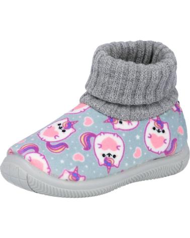 Pantofole per Bambina BUBBLE BOBBLE 1005 ZAPATILLAS DE CASA NINA GRIS