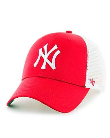 BONÉ TRUCKER 47 BRAND NEW YORK YANKEES VERMELHO COM TELA B-BRANS17CTP-RD ROJO