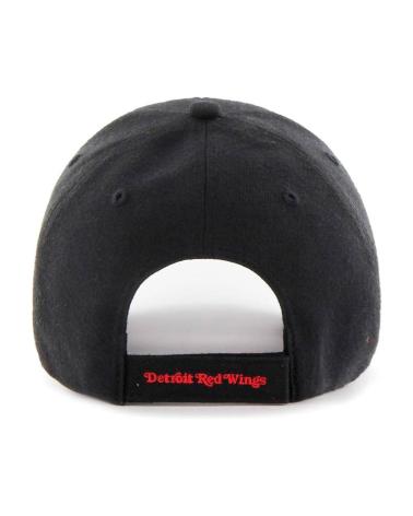 47 BRAND BRAND 47 GORRA DETROIT RED WINGS H-MVP05WBV-BKA NEGRO