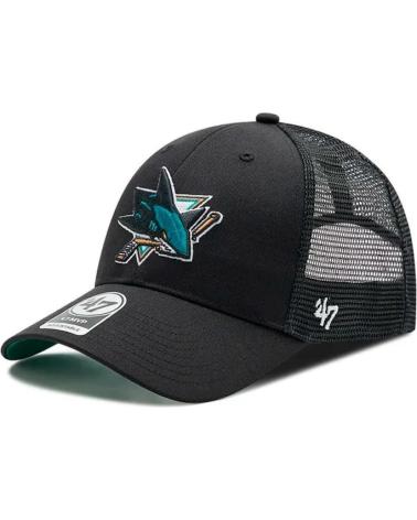 47 BRAND BRAND 47 GORRA NHL SAN JOSE SHARKS H-BRANS22CTP-BK NEGRO