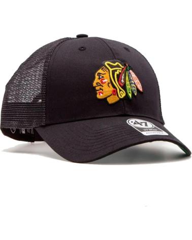 47 BRAND BRAND 47 GORRA CHICAGO BLACKHAWKS H-BRANS04CTP-BK NEGRO