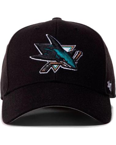 47 BRAND BRAND 47 GORRA SAN JOSE SHARKS H-MVP22WBV-BKD NEGRO