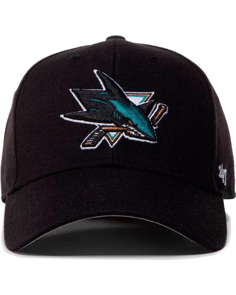 47 BRAND BRAND 47 GORRA SAN JOSE SHARKS H-MVP22WBV-BKD NEGRO