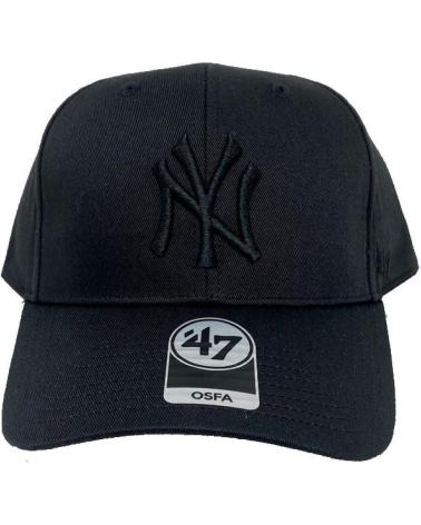 BONÉ '47 BRAND NEW YORK YANKEES RAISED B-RAC17CTP-BKA PRETO NEGRO