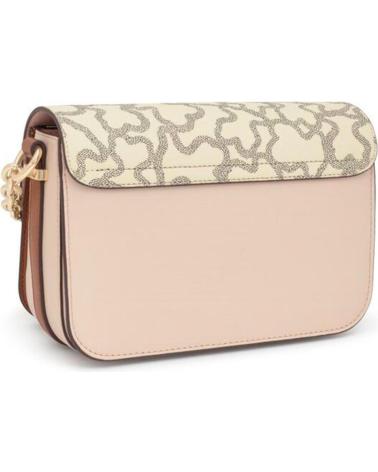 TOUS BANDOLERA M CHAIN KAOS ICON CAMEL