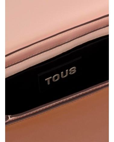 TOUS BANDOLERA M CHAIN KAOS ICON CAMEL
