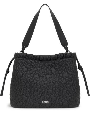TOUS BOLSO SACA L PUFFY BEA NEGRO