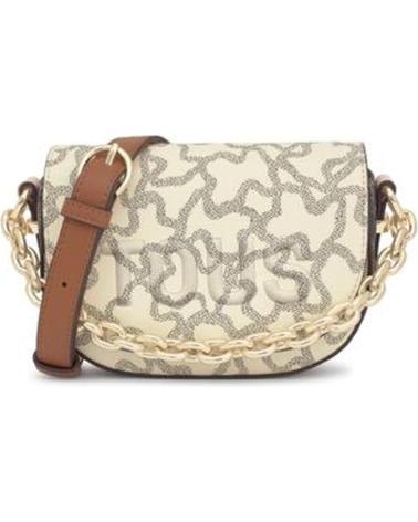 TOUS BOLSO MINI BAND MEDIALUNA KAOS ICON BEIGE