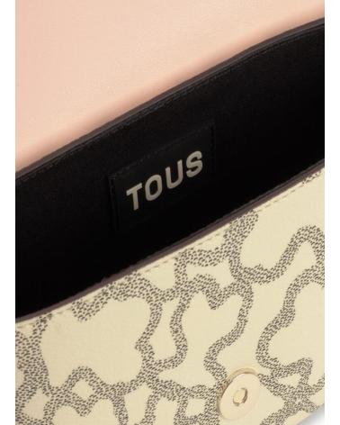 TOUS BOLSO MINI BAND MEDIALUNA KAOS ICON BEIGE