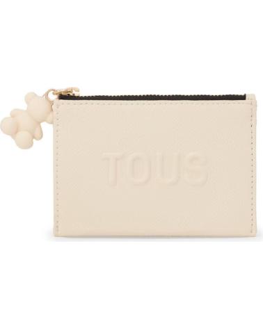 TOUS MONEDERO TARJ T LA RUE NEW BEIGE