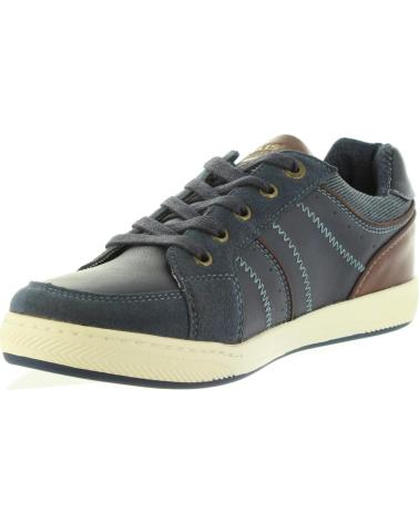Zapatos de Mujer y Niña y Niño LEVIS VCLU0004S CLUB 0208 NAVY BROWN