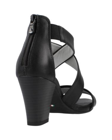 SANDALI NERO GIARDINI E513370D NERO 100