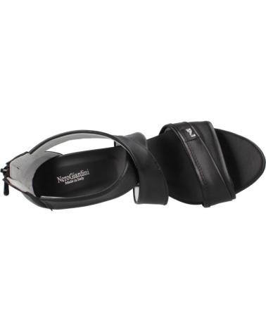SANDALI NERO GIARDINI E513370D NERO 100