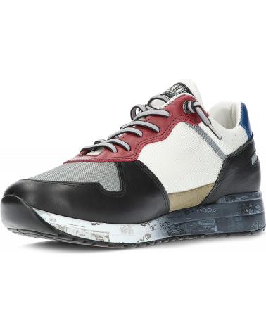 Esportes  de Homem CETTI ZAPATILLAS CASUAL PIEL MANHATTAN MULTICOLOR BLANCO
