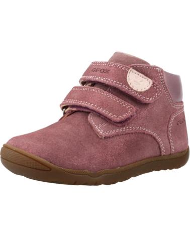 GEOX BOTAS NINA MODELO B MACCHIA COLOR ROSA C8025