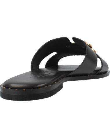 CARYATIS SANDALIAS PLANAS CARYATIS MODELO 62081C CON DETALLE METÁLICO BLKGLD