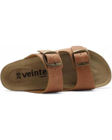 20 VEINTE TREND ZUECO PALA HEBILLAS IDRA CUERO