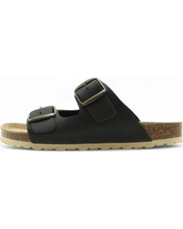 20 VEINTE TREND ZUECO PALA HEBILLAS IDRA NEGRO