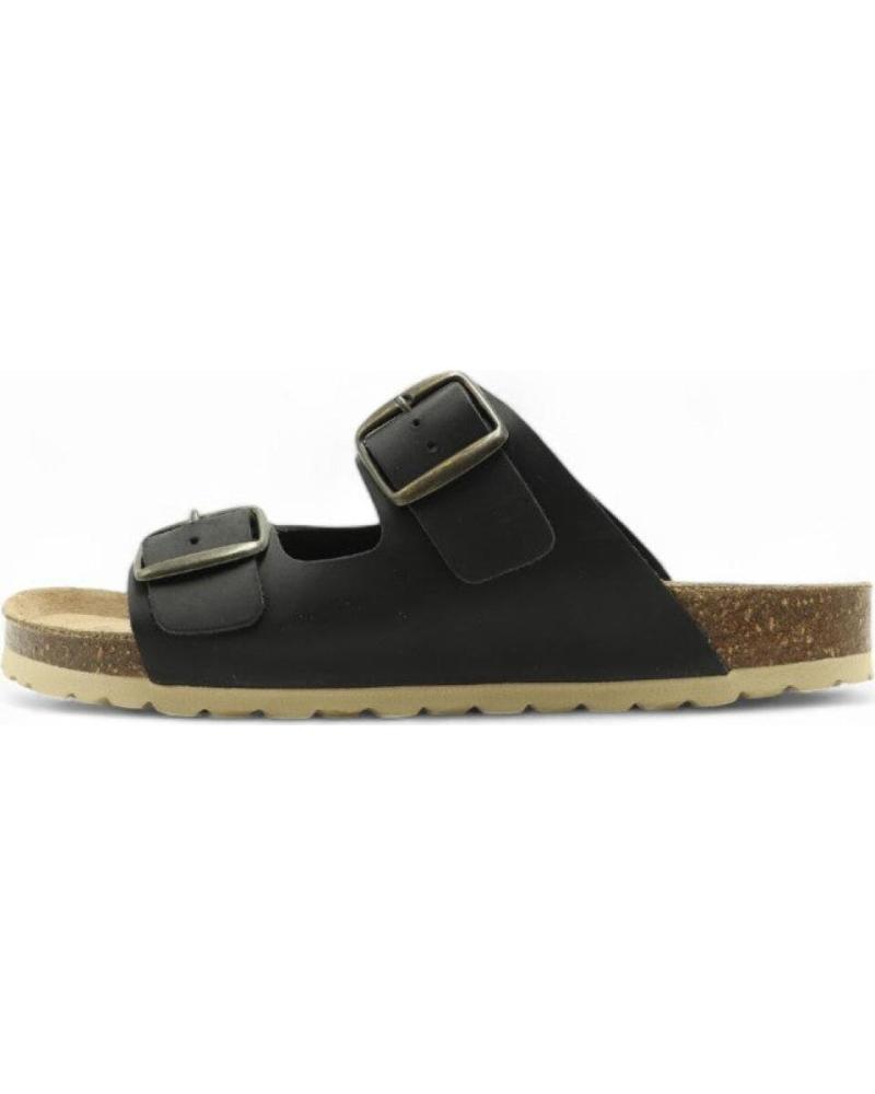 20 VEINTE TREND ZUECO PALA HEBILLAS IDRA NEGRO