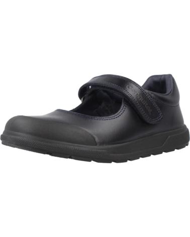 Ballerines pour Fille CONGUITOS ZAPATO COLEGIAL MERCEDITA CON VELCRO NAVY