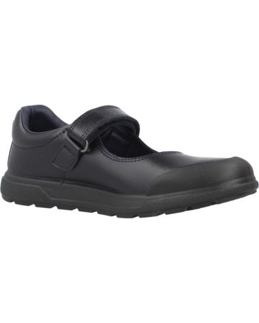 Ballerines pour Fille CONGUITOS ZAPATO COLEGIAL MERCEDITA CON VELCRO NAVY