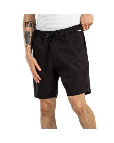 REELL PANTALON CORTO REFLEX EASY SHORT BLACK MULTICOLOR